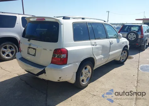2006 Toyota Highlander Limited V6 из США, поврежденный, VIN JTEDP21A960103552